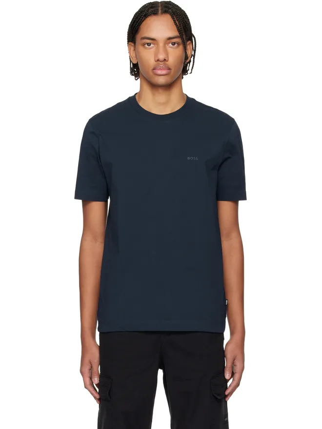 BOSS BOSS ロゴ コットンジャージ Tシャツの商品画像