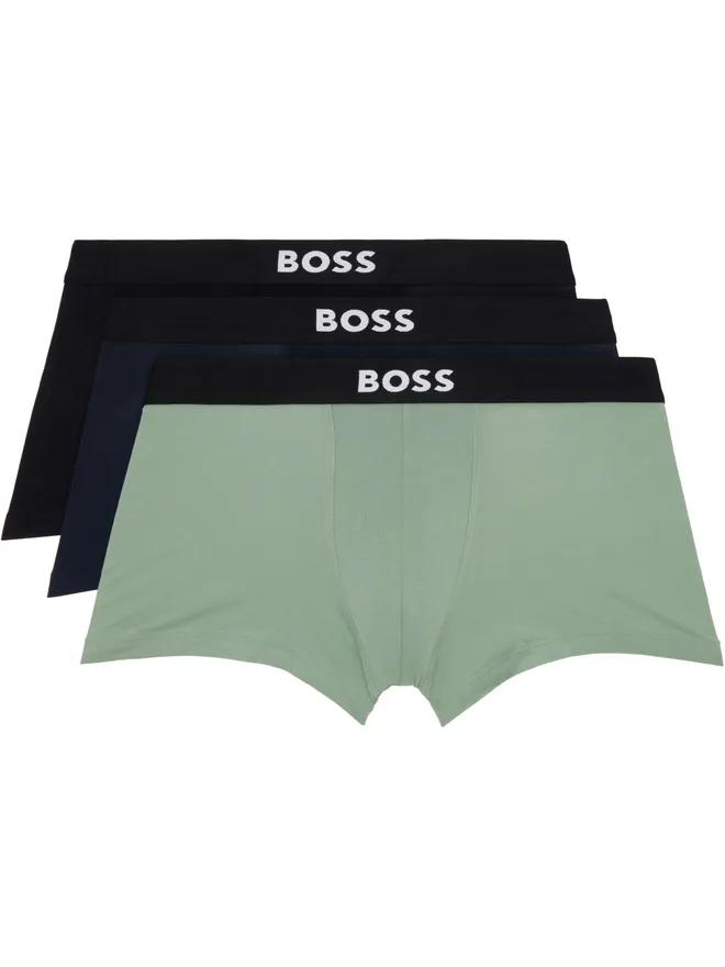 BOSS BOSS ストレッチコットン ボクサーブリーフ 3枚セットの商品画像