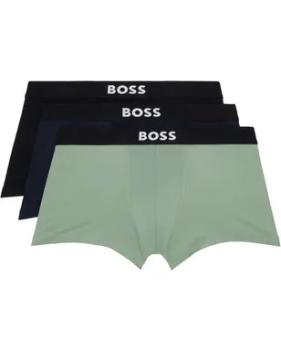 BOSS ストレッチコットン ボクサーブリーフ 3枚セット - サムネイル1
