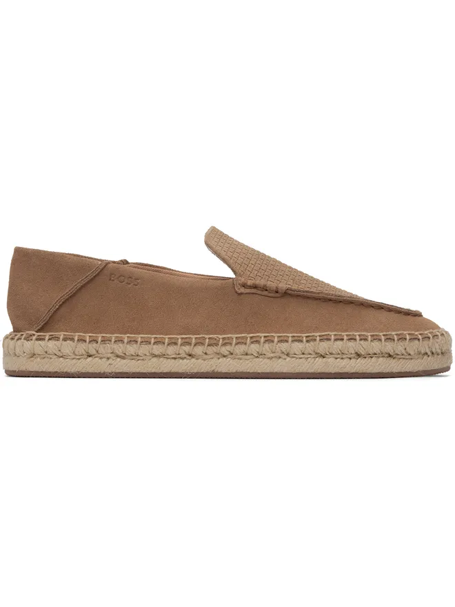 BOSS BOSS Jute Midsole スエード エスパドリーユの商品画像