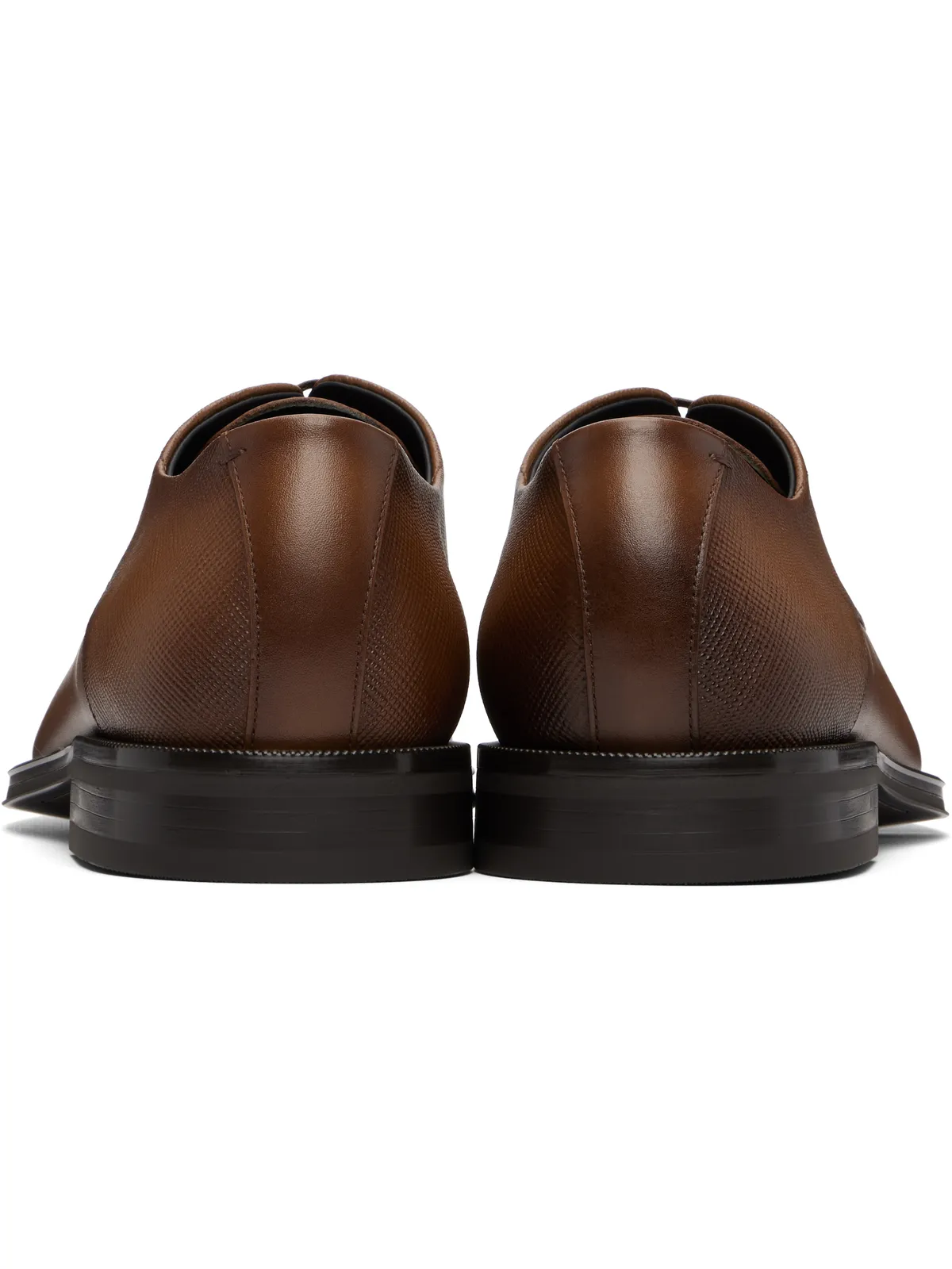 BOSS Textured & Smooth Leather ダービー - 画像2