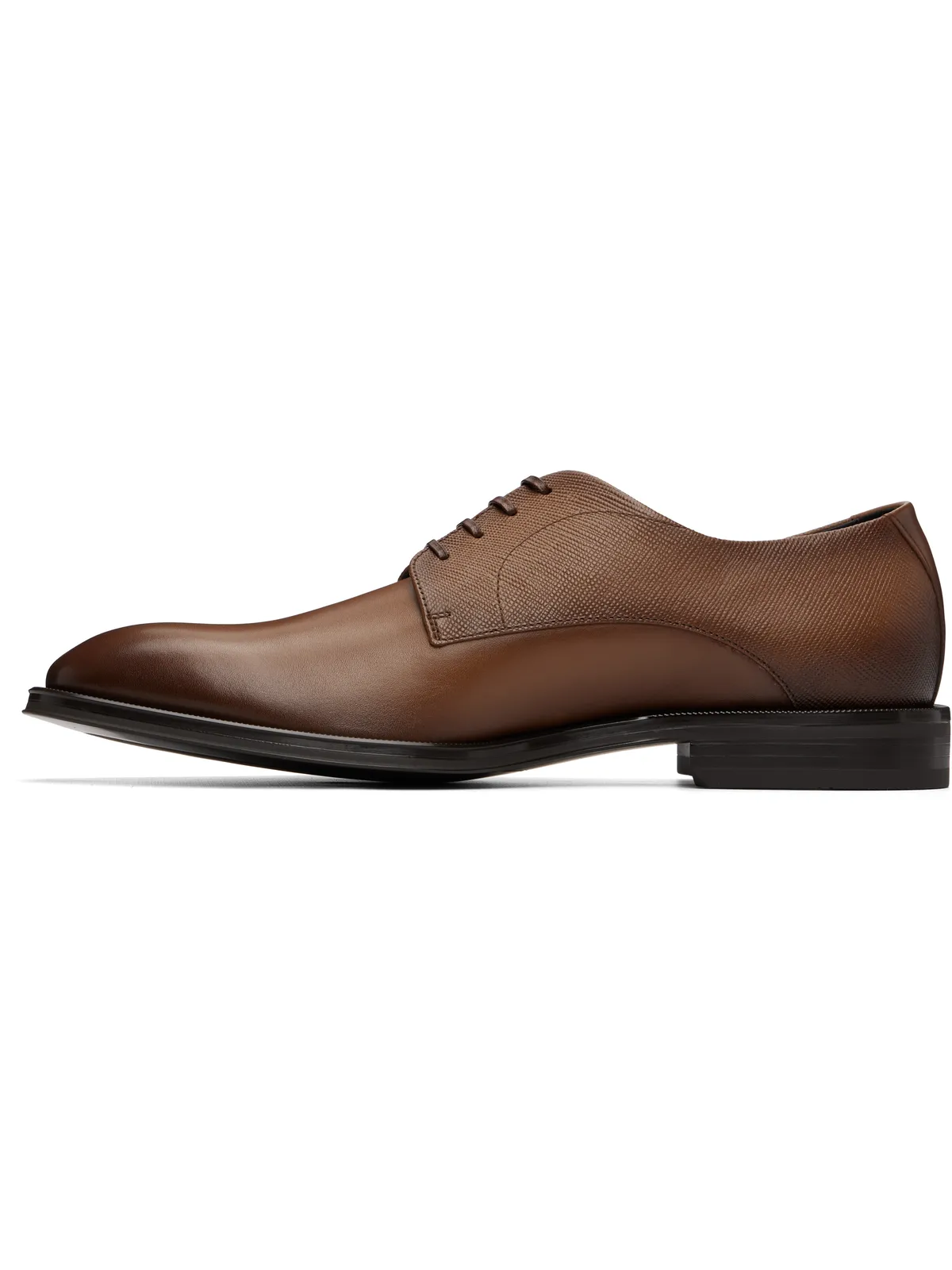 BOSS Textured & Smooth Leather ダービー - 画像3