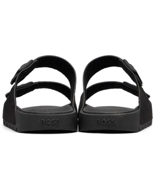 BOSS Twin-Strap Branded Buckle スライド - サムネイル2