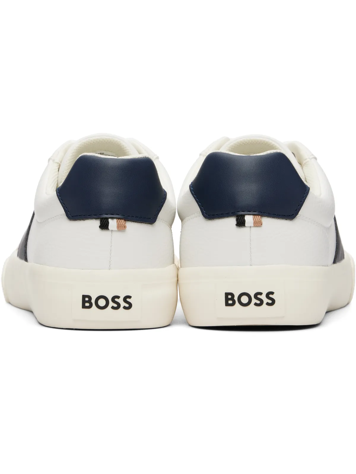 BOSS フェイク グレインレザー スニーカー - 画像2