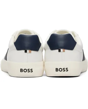 BOSS フェイク グレインレザー スニーカー - サムネイル2