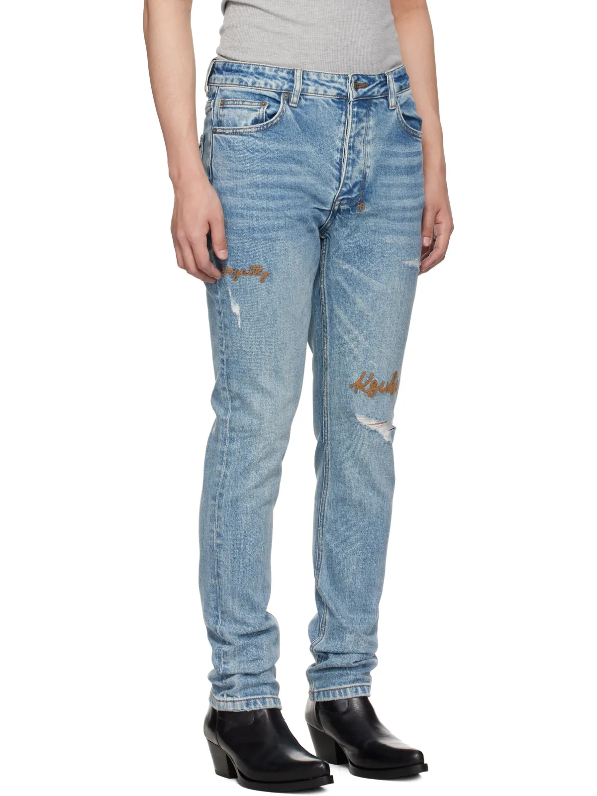 Ksubi Chitch Public Repair Skribed ジーンズ - 画像2