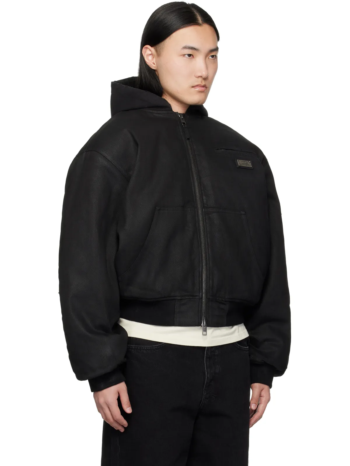 Ksubi Sin City Plated Waxed ジャケット - 画像2