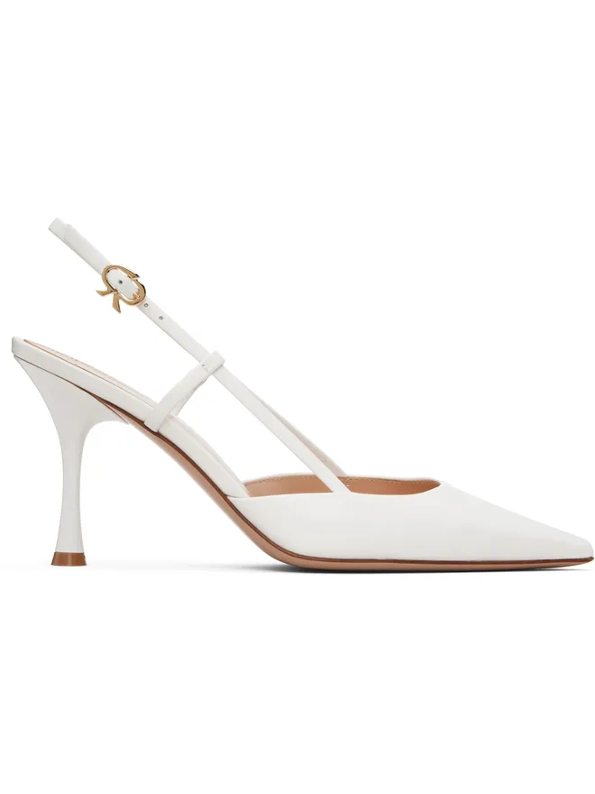 Gianvito Rossi Gianvito Rossi ホワイト Ascent ヒールの商品画像