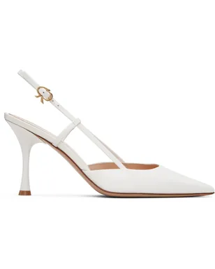Gianvito Rossi ホワイト Ascent ヒール - サムネイル1