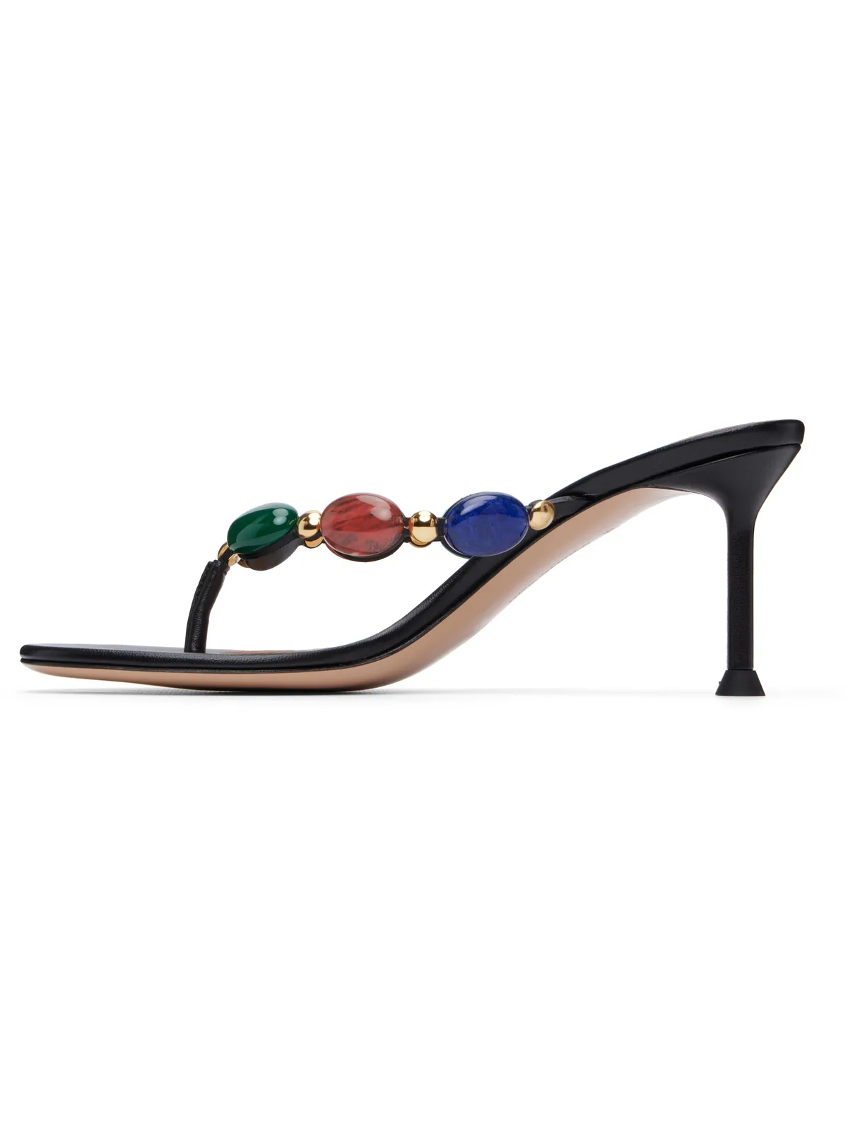 Gianvito Rossi Shanti Thong 70 ヒールサンダル - 画像3