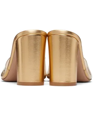 Gianvito Rossi Glass ブロックヒール ヒールサンダル - サムネイル2
