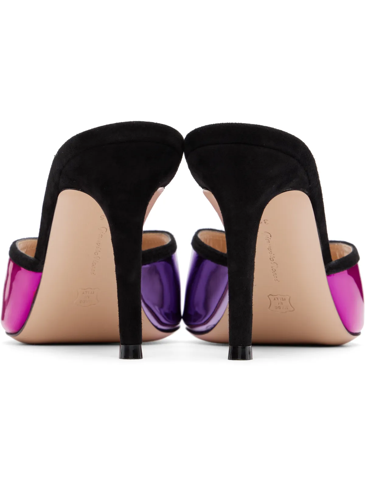 Gianvito Rossi Confetti ミュール ヒールサンダル - 画像2