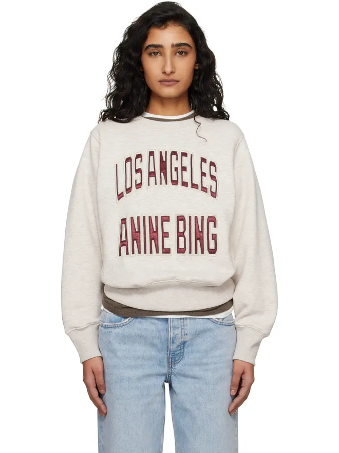 ANINE BING ANINE BING Harry シュランケン スウェットシャツの商品画像