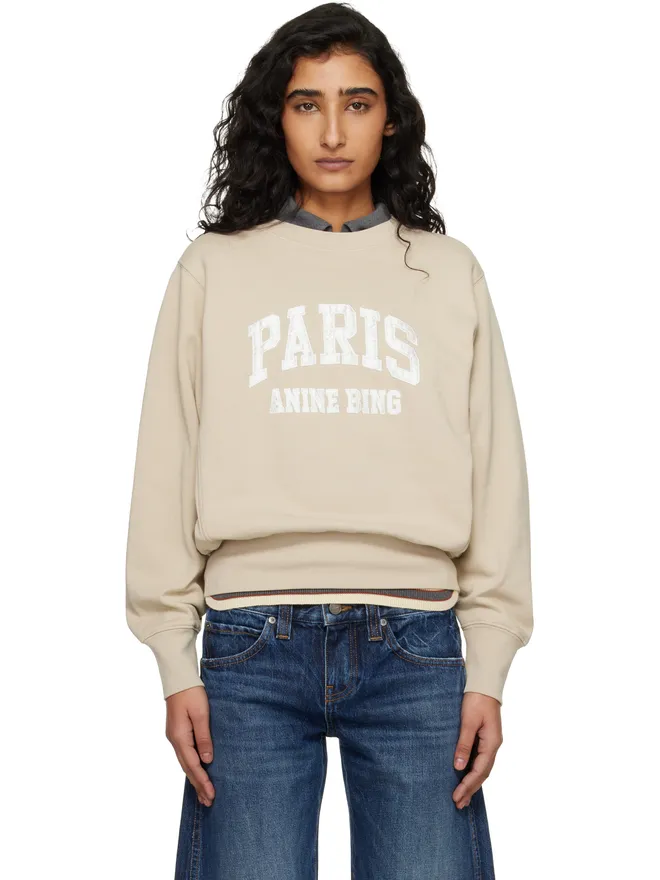 ANINE BING ANINE BING Harry Paris シュランケン スウェットシャツの商品画像