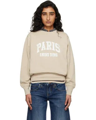 ANINE BING Harry Paris シュランケン スウェットシャツ - サムネイル1