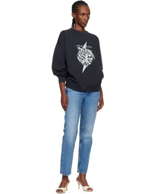 ANINE BING Miles Tiger スウェットシャツ - サムネイル4
