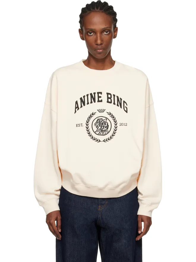 ANINE BING ANINE BING Miles Collegiate スウェットシャツの商品画像