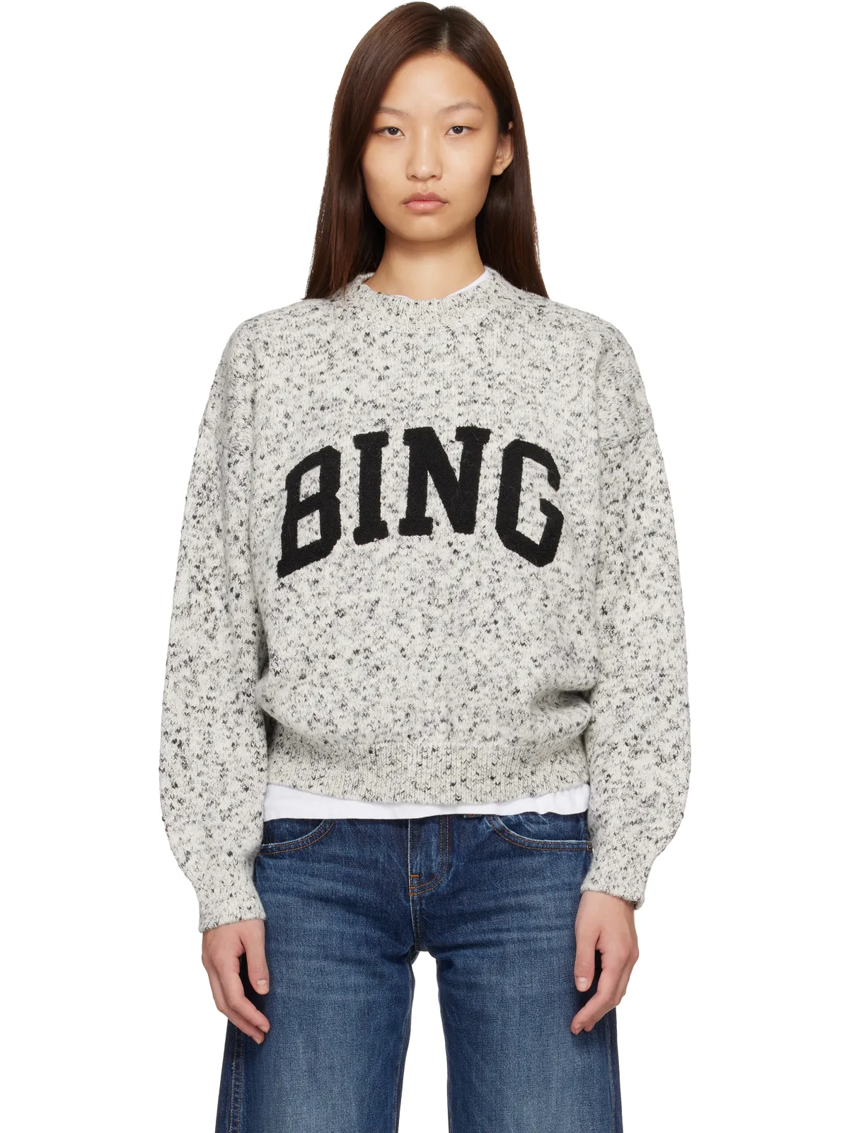 ANINE BING Sydney Crew 'Bing' セーター - 画像1