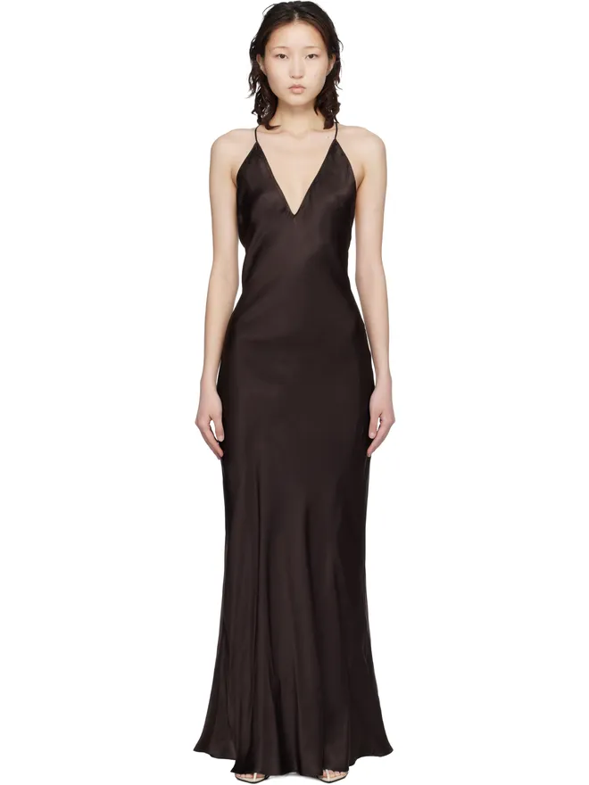 ANINE BING ANINE BING Laurel マキシドレスの商品画像