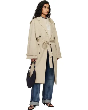 ANINE BING Rickie Maxi トレンチコート - サムネイル4