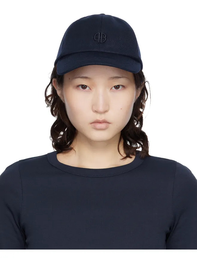 ANINE BING ANINE BING Jeremy ウール ベースボールキャップの商品画像