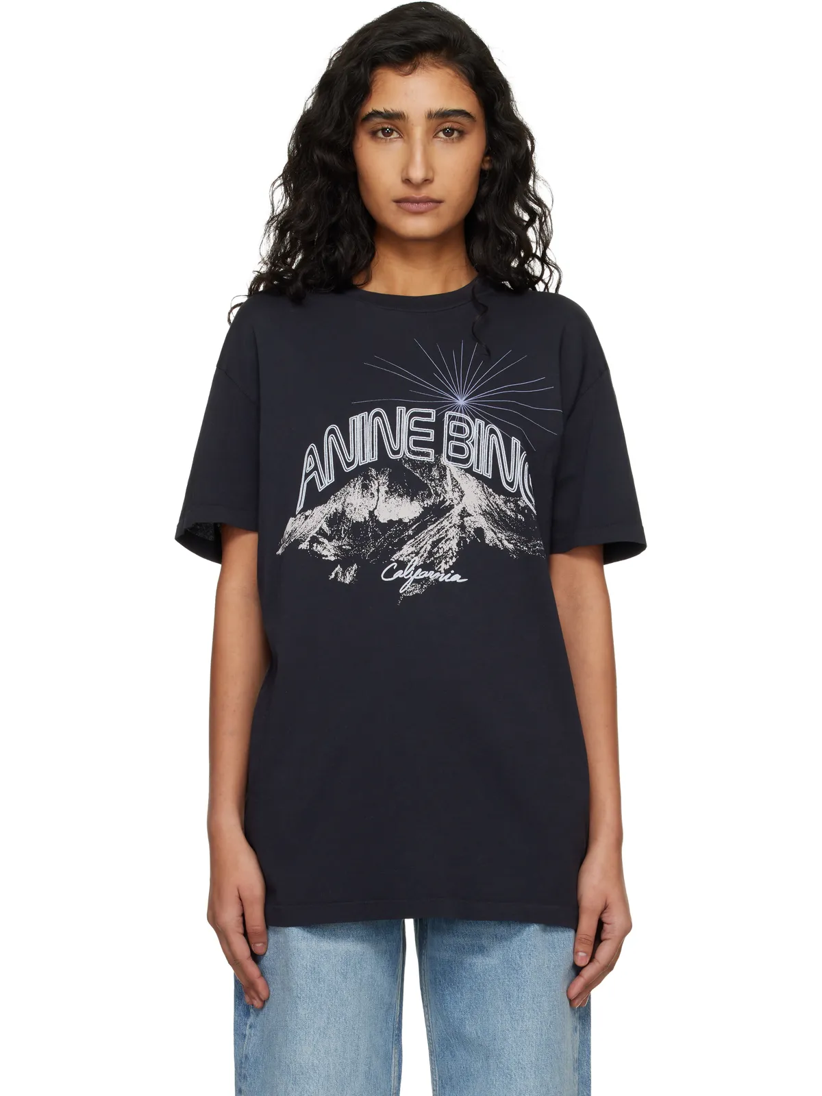 ANINE BING California Walker Tシャツ - 画像1