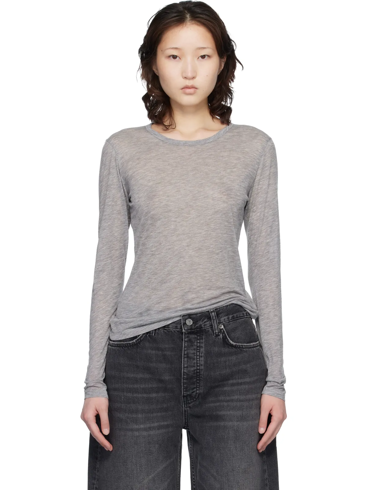 ANINE BING Sylvie 長袖Tシャツ - 画像1