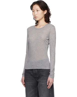 ANINE BING Sylvie 長袖Tシャツ - サムネイル4