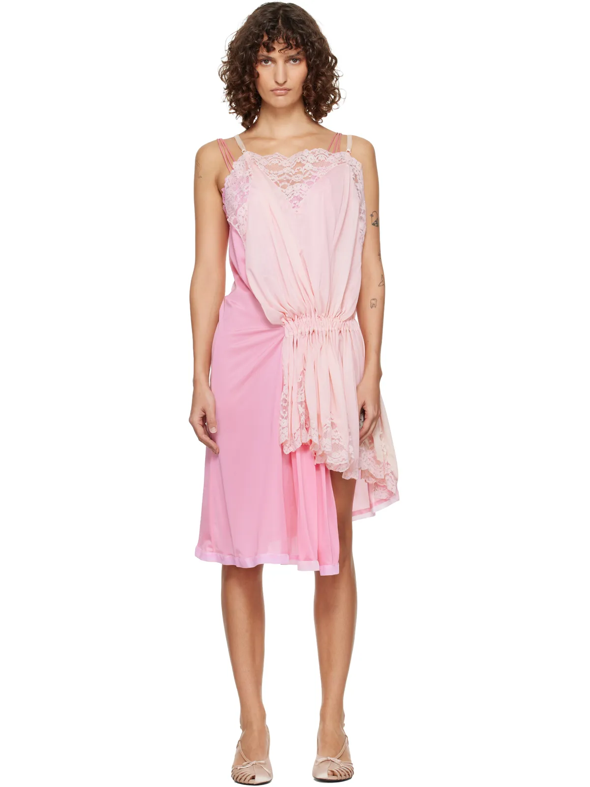ALL-IN Double Nightgown ミニドレス - 画像1