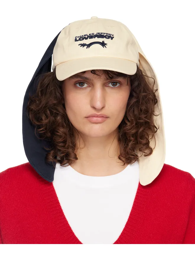 Charles Jeffrey LOVERBOY Charles Jeffrey LOVERBOY Colour Block Bunny キャップの商品画像