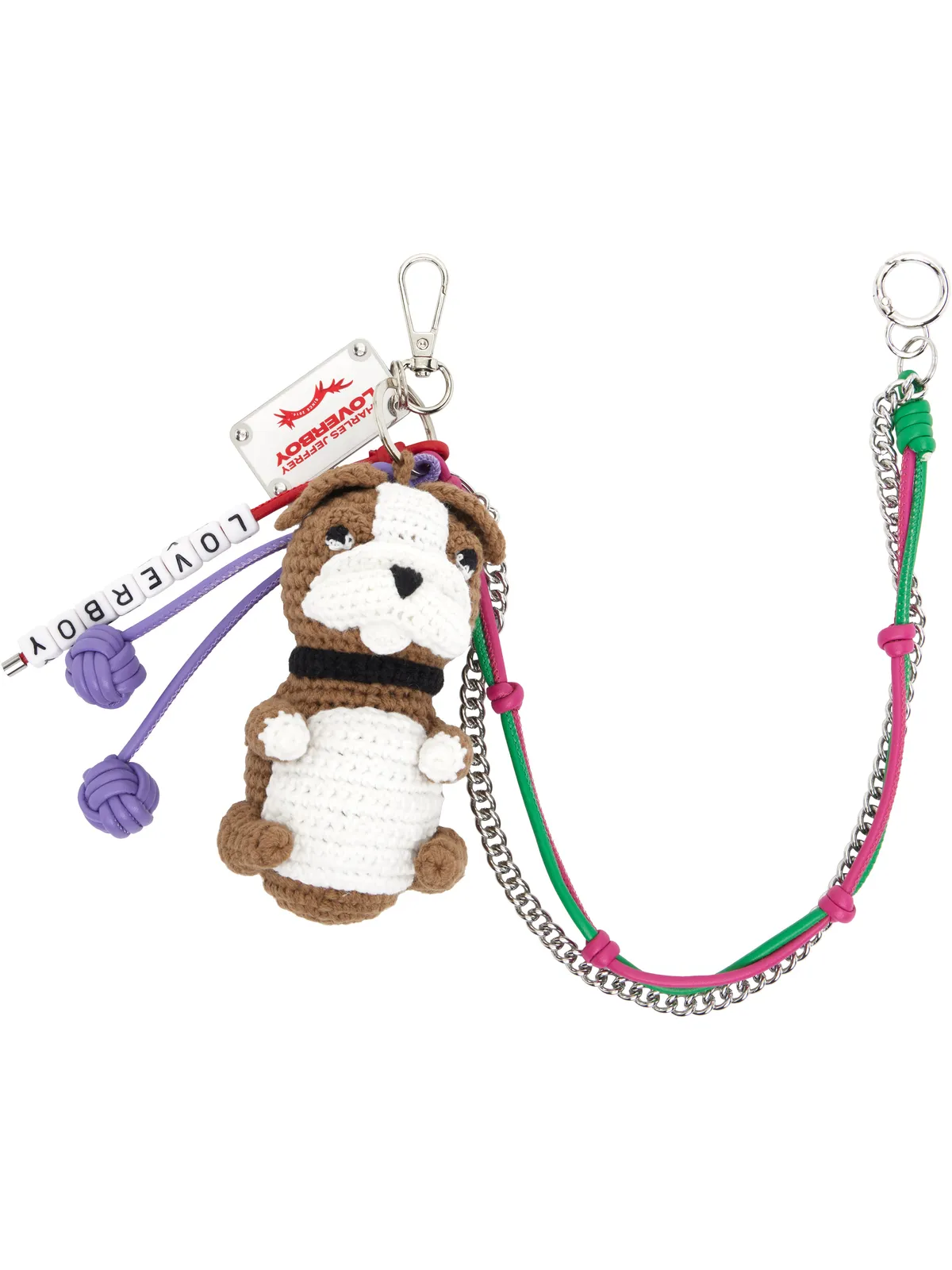 Charles Jeffrey LOVERBOY Character クロシェ バッグ チャーム - 画像1