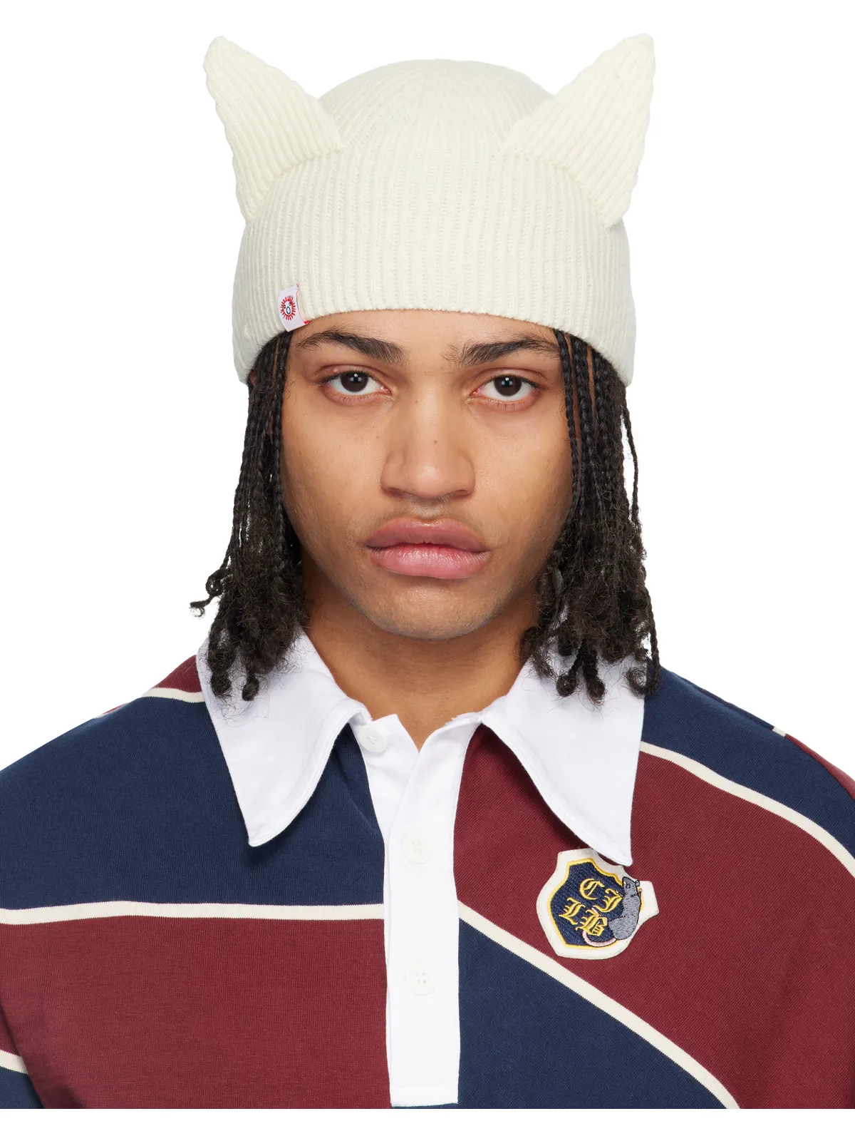 Charles Jeffrey LOVERBOY Ears リブ ビーニー - 画像1