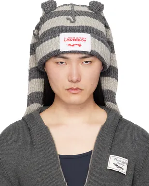 Charles Jeffrey LOVERBOY Chunky Rabbit ビーニー - サムネイル1