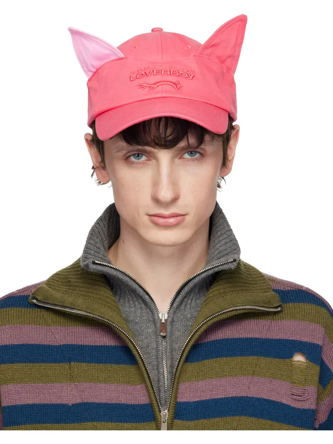 Charles Jeffrey LOVERBOY Charles Jeffrey LOVERBOY Colour Block Ears キャップの商品画像