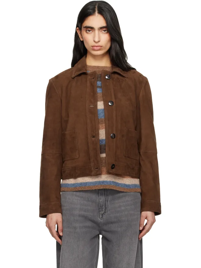 Max Mara Max Mara Baia スエードジャケットの商品画像
