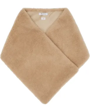 Max Mara アルパカ＆カシミヤ Teddy ストール - サムネイル1