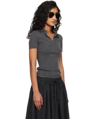 Max Mara Albero ニットポロシャツ - サムネイル2