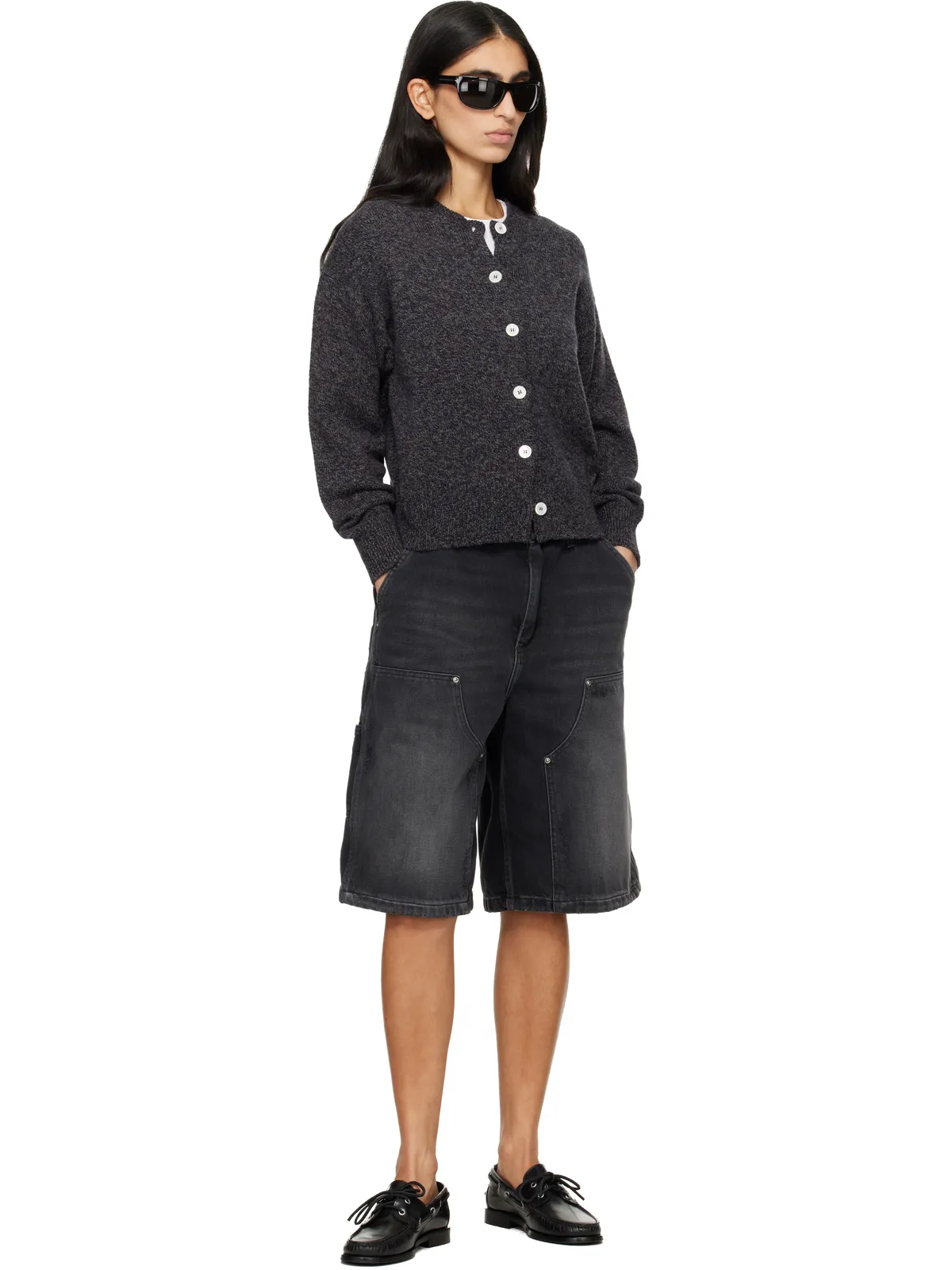 Carhartt Work In Progress Nixon Double Knee デニムショートパンツ - 画像4