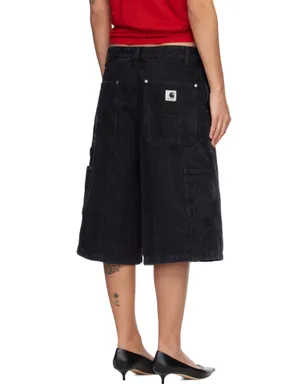 Carhartt Work In Progress Snake Nixon Double Knee デニムショートパンツ - サムネイル3