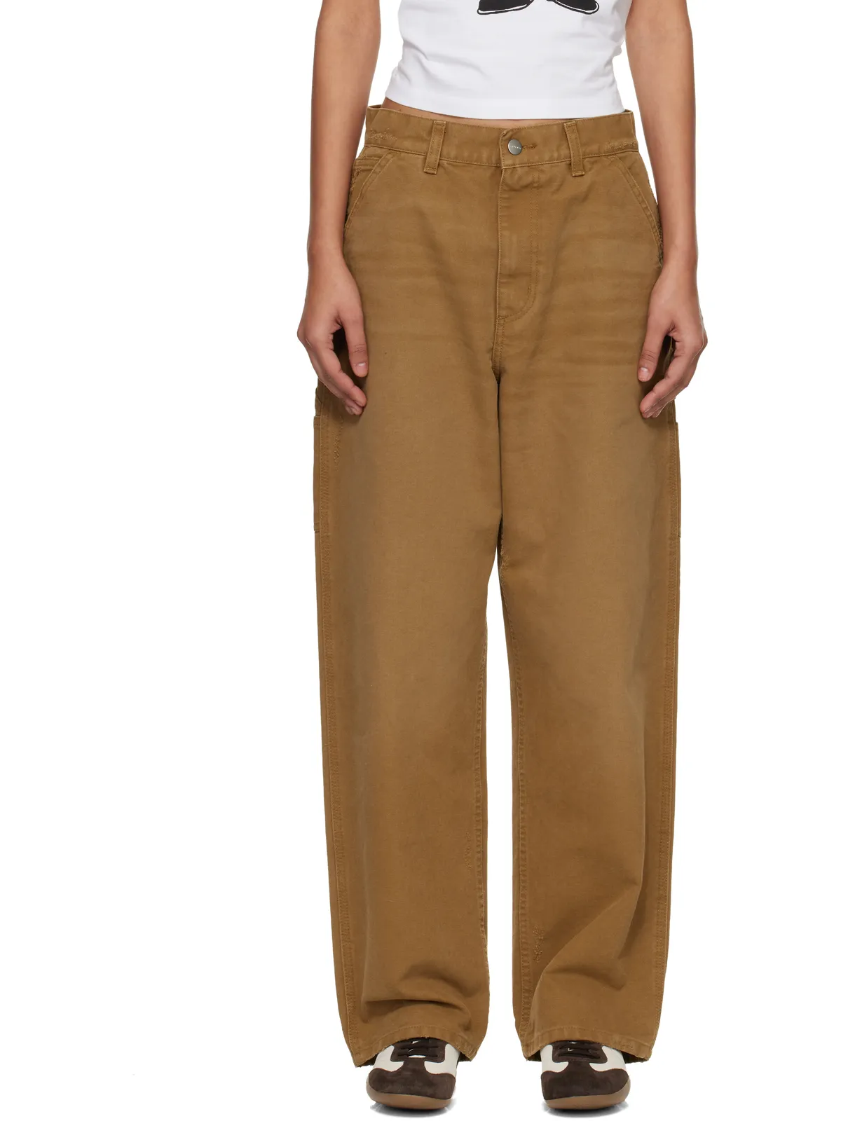 Carhartt Work In Progress Brandon シングルニー ジーンズ - 画像1