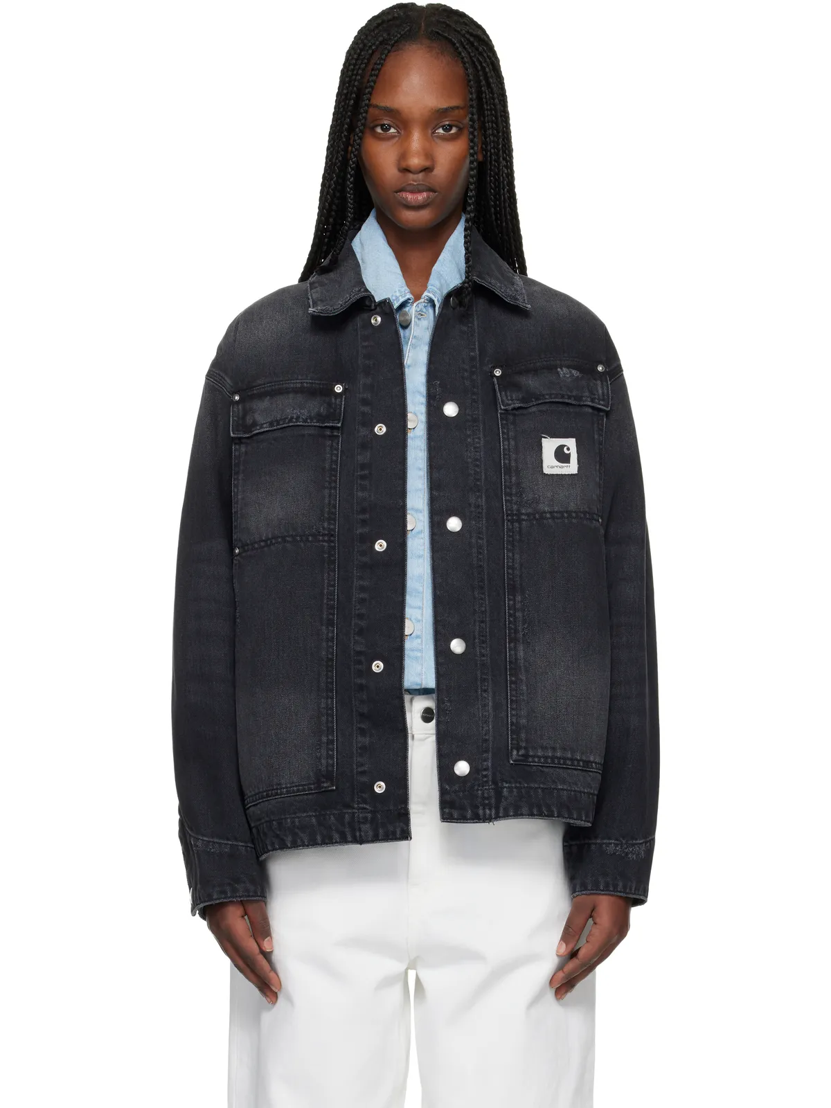 Carhartt Work In Progress Arctic デニムジャケット - 画像1