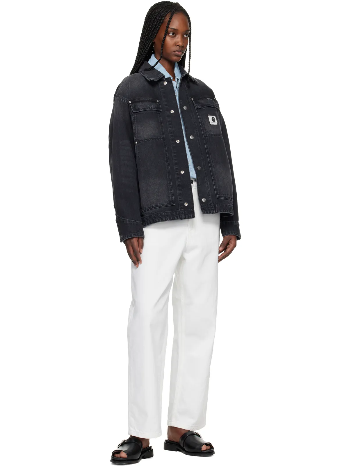 Carhartt Work In Progress Arctic デニムジャケット - 画像4