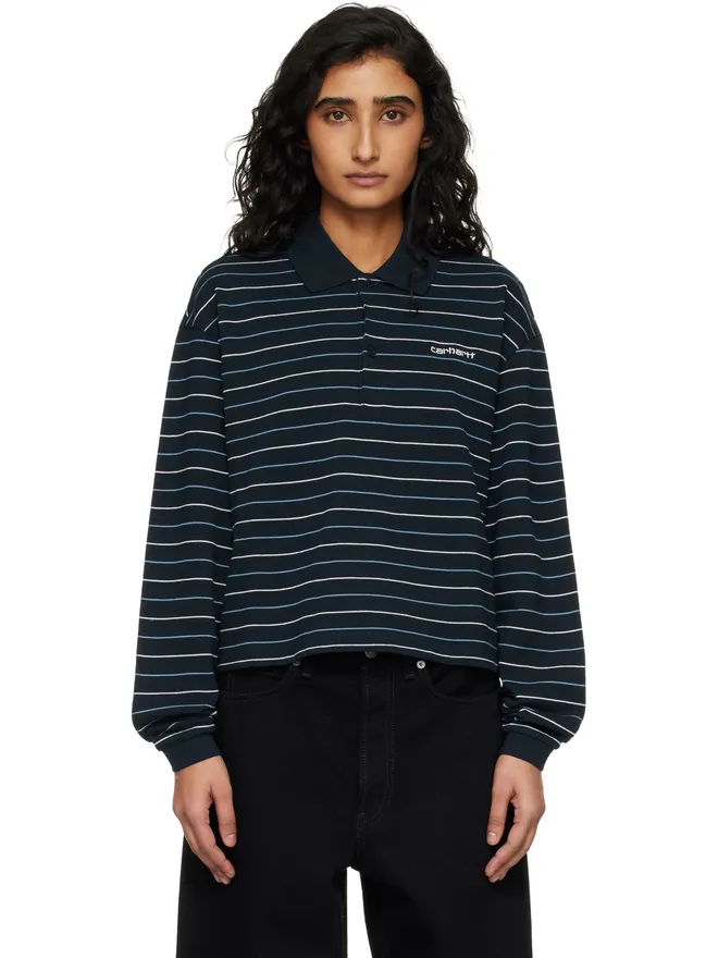 Carhartt Work In Progress Carhartt Work In Progress Mabel ボーダー ポロシャツの商品画像