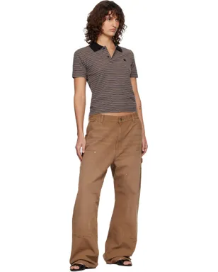 Carhartt Work In Progress Dion ボーダー 半袖 ポロシャツ - サムネイル4