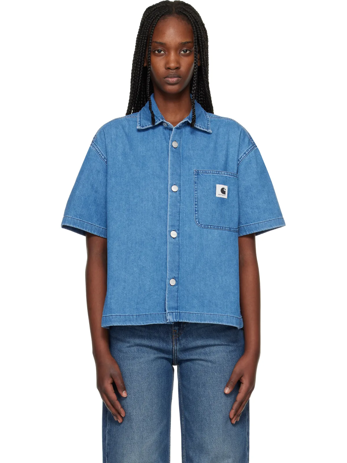 Carhartt Work In Progress Lovilia デニムシャツ - 画像1