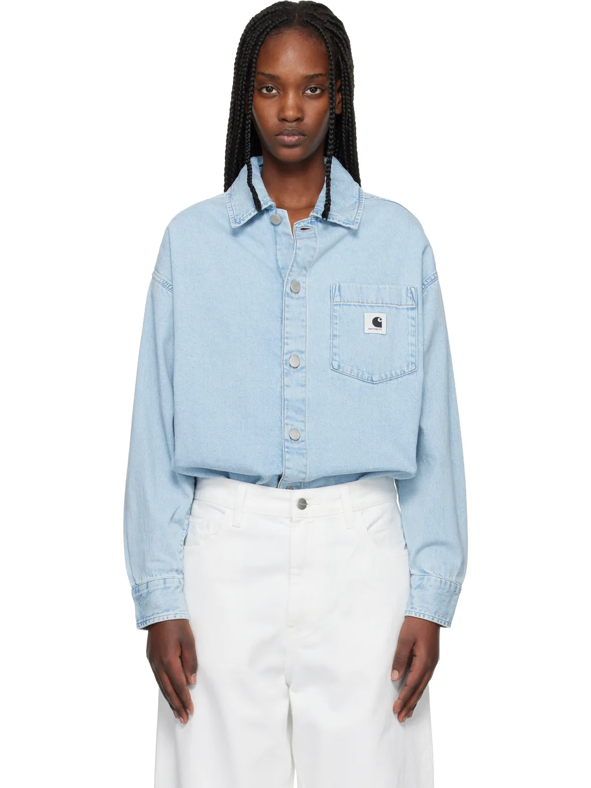 Carhartt Work In Progress Alta デニムシャツ - 画像1
