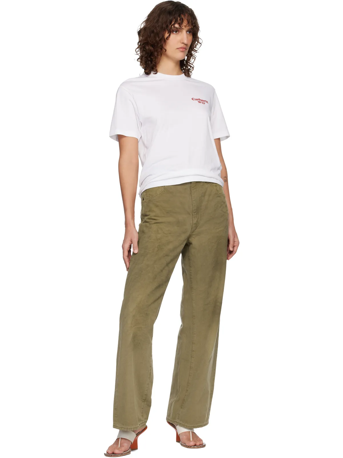 Carhartt Work In Progress Spoiled Tシャツ - 画像4
