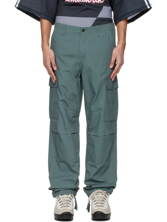 Carhartt Work In Progress Carhartt Work In Progress グリーン Regular カーゴパンツの商品画像