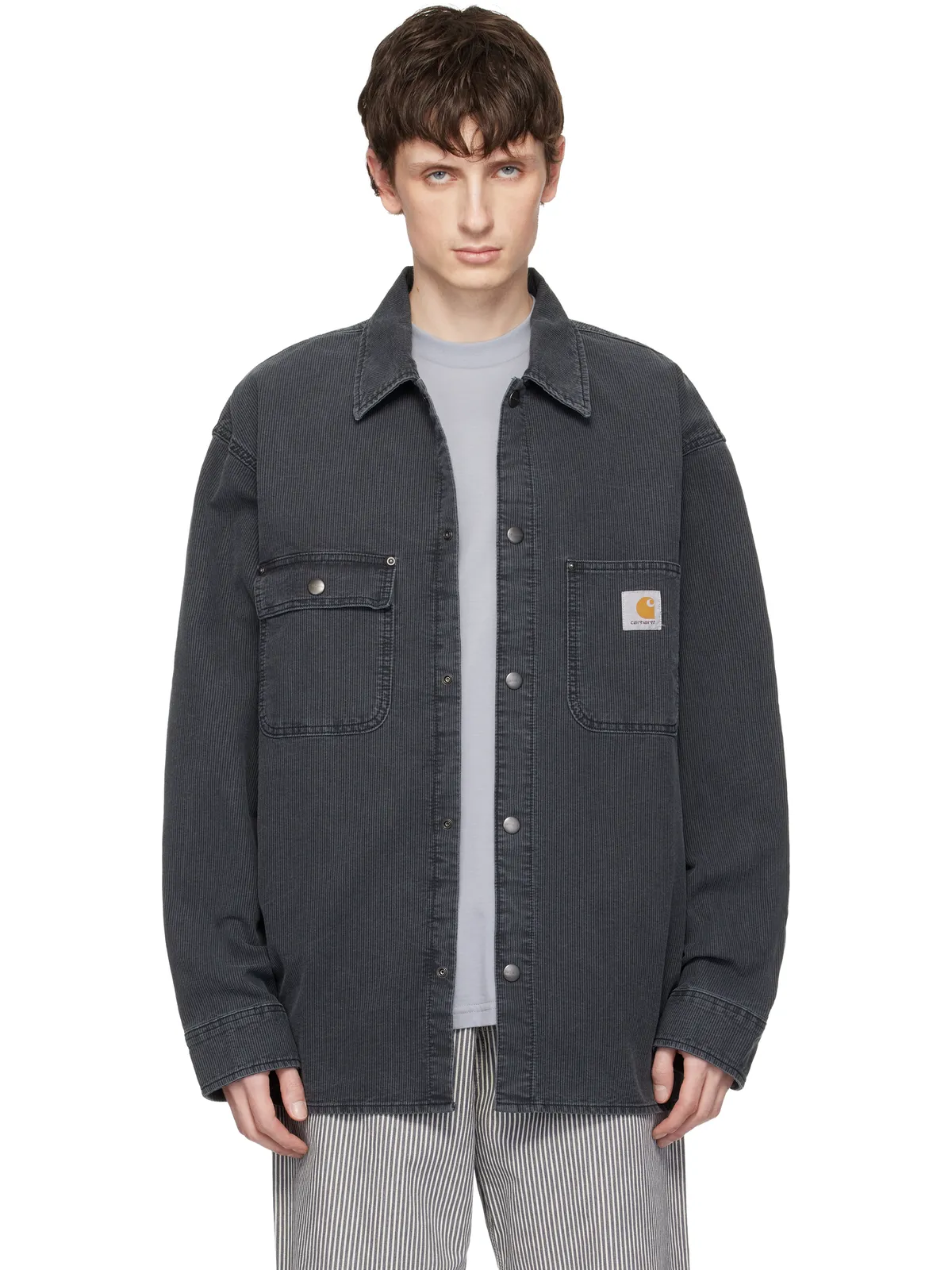 Carhartt Work In Progress Parrish コーデュロイ オーバーシャツ - 画像1