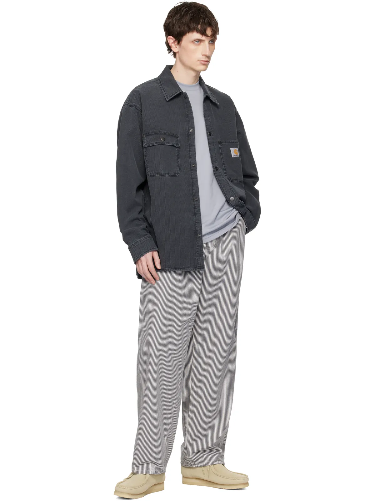 Carhartt Work In Progress Parrish コーデュロイ オーバーシャツ - 画像4